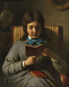 読書する少女